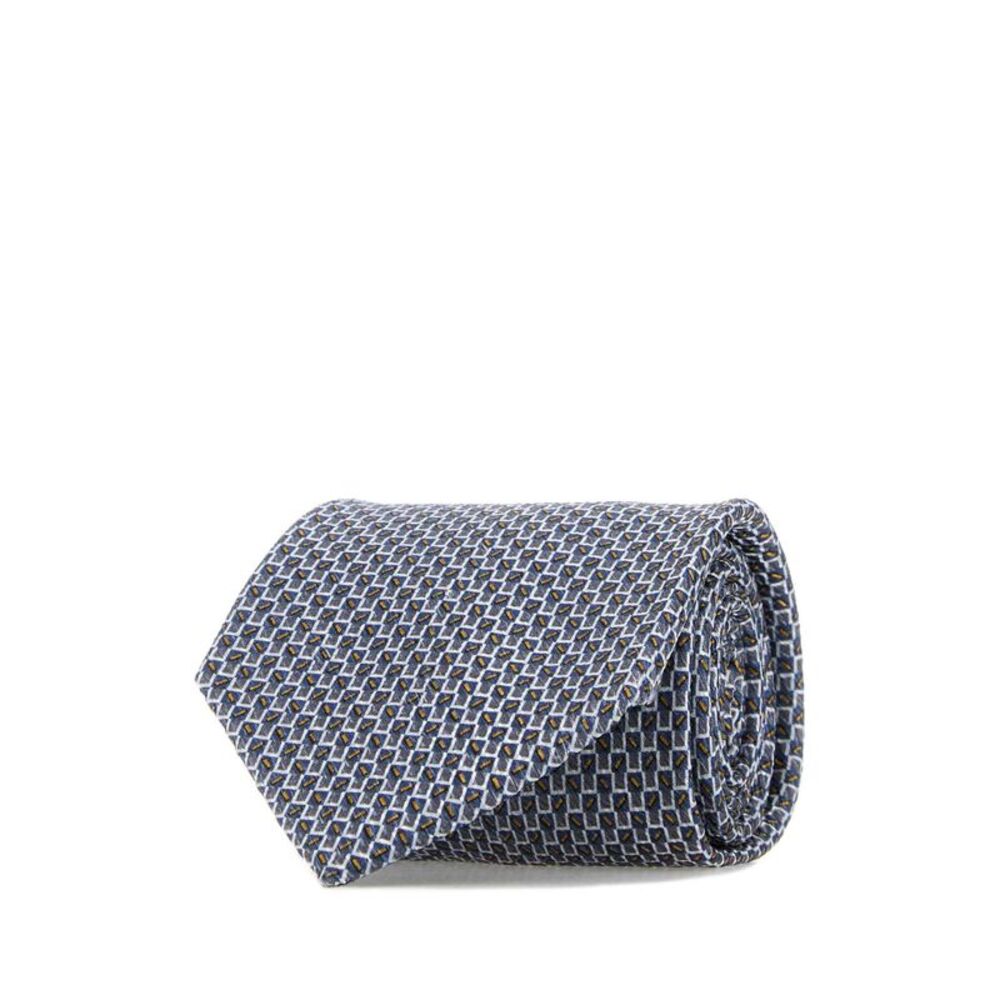 Brioni Men Embroidered Silk Tie